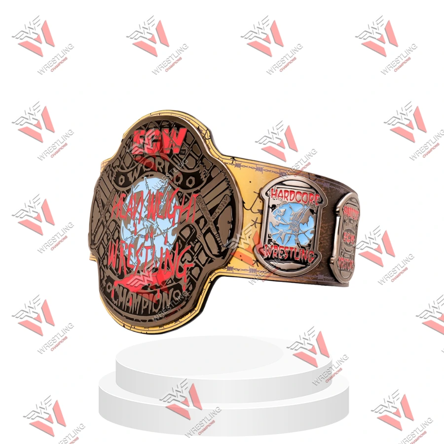 CM Punk Limited Edition ECW Heavyweight Championship Wrestling Title Belt