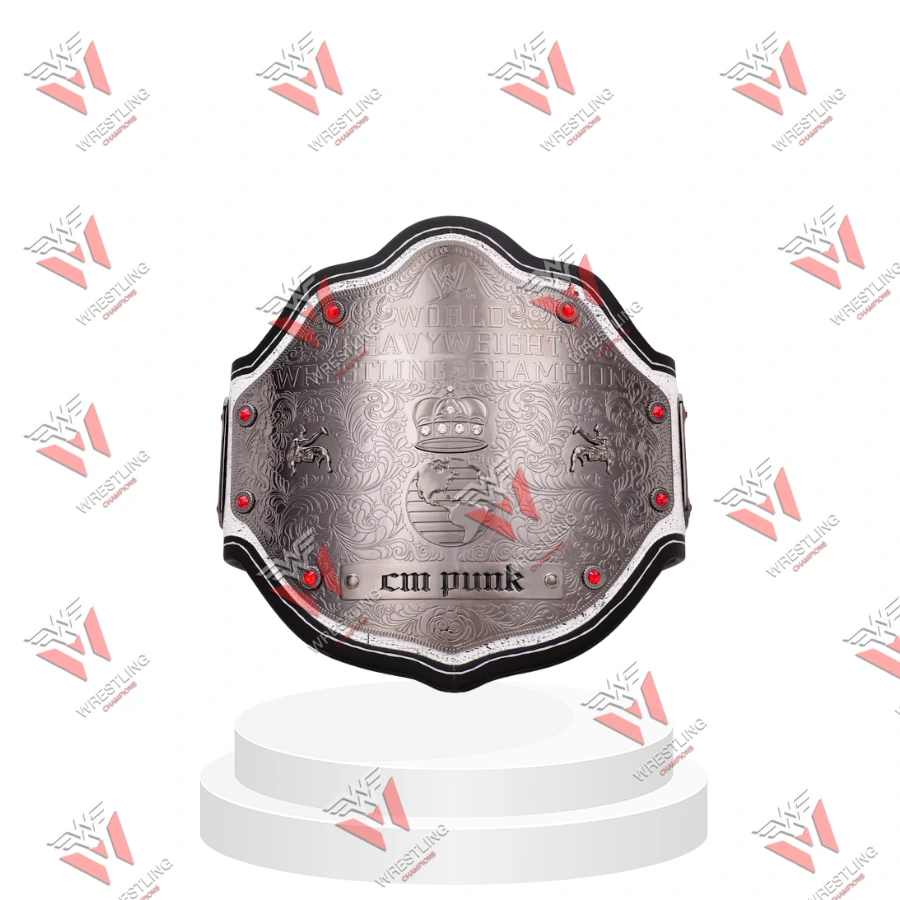 CM Punk Limited Edition World Heavyweight Championship Wrestling Title Belt