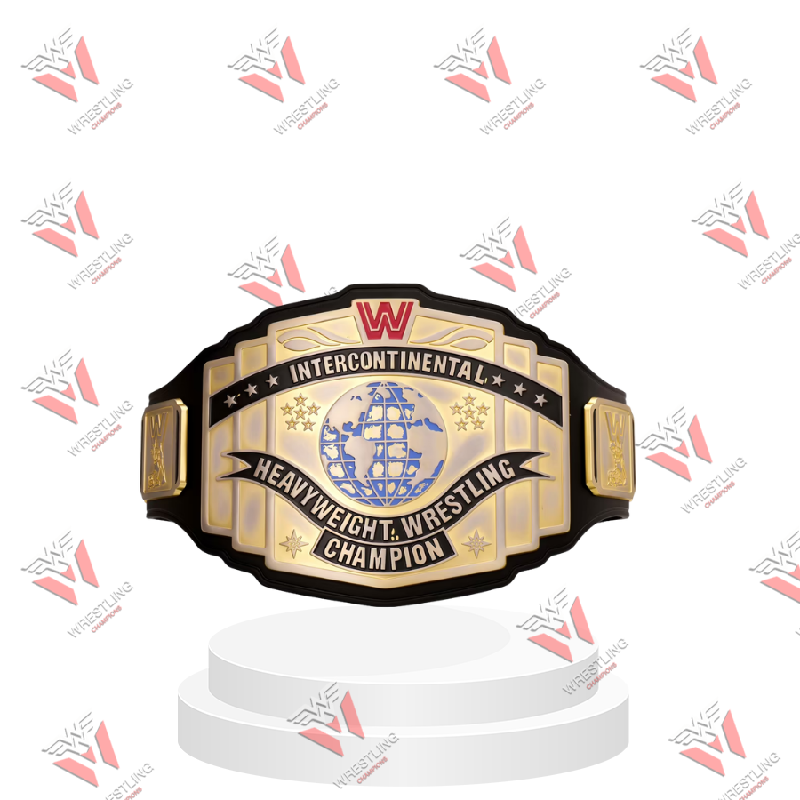 1985-1987 Intercontinental Championship Wrestling Title Belt
