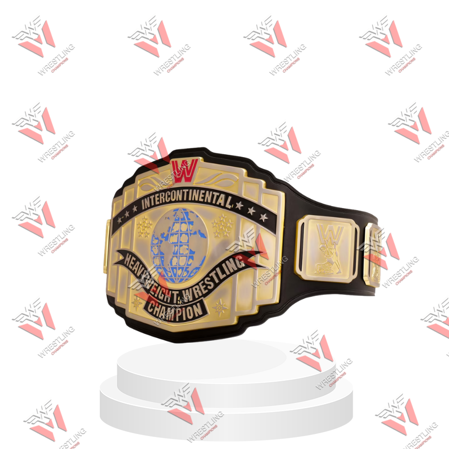 1985-1987 Intercontinental Championship Wrestling Title Belt