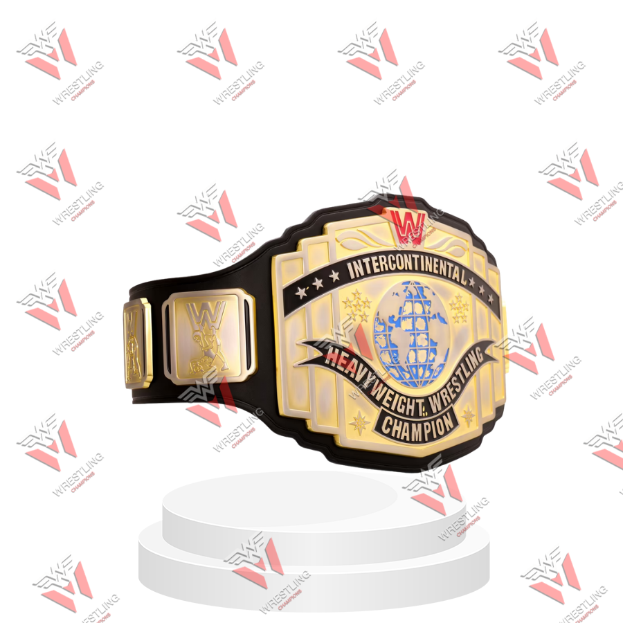 1985-1987 Intercontinental Championship Wrestling Title Belt