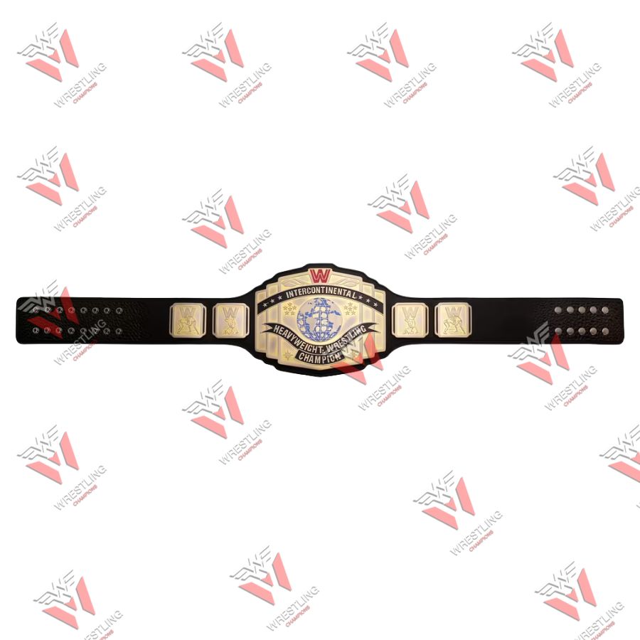1985-1987 Intercontinental Championship Wrestling Title Belt