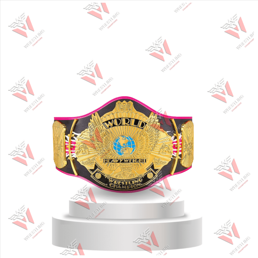 Bret Hart Winged Eagle CNC 4MM & 6MM Heavyweight Championship Wrestling Replica Title Belt