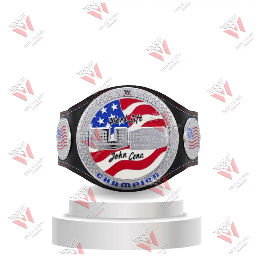 John Cena United States Spinner Heavyweight Championship Wrestling Replica Title Belt
