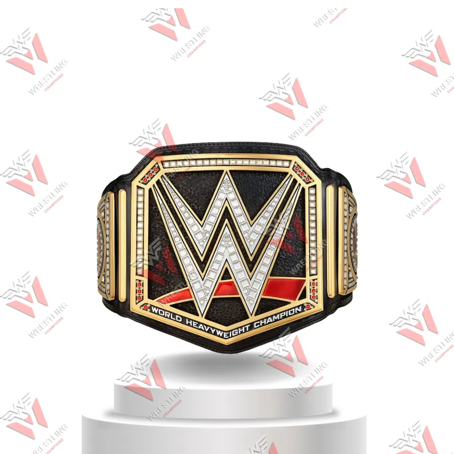 Heavyweight Championship Elite Series CNC 4MM & 6MM Wrestling Replica Title Belt