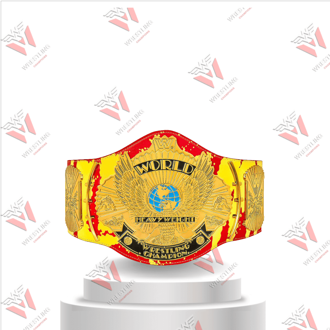 Hulk Hogan Winged Eagle Heavyweight Championship Wrestling Replica Title Belt
