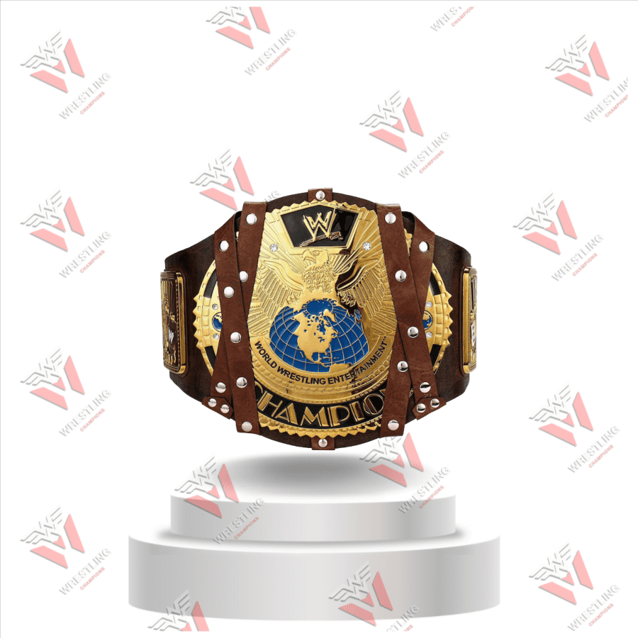 Mankind Heavyweight CNC 4MM & 6MM Championship Wrestling Replica Title Belt