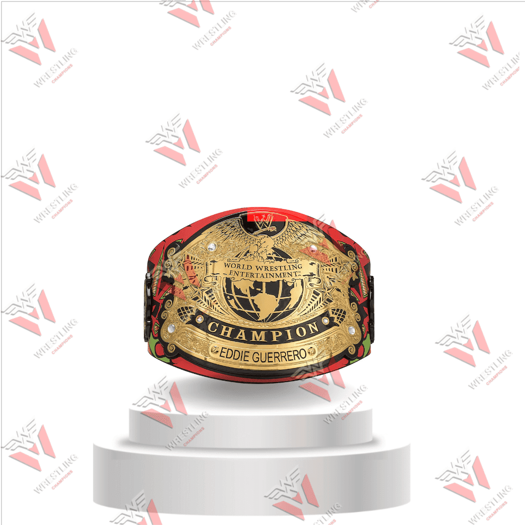 Eddie Guerrero Heavyweight Championship Wrestling Replica Title Belt
