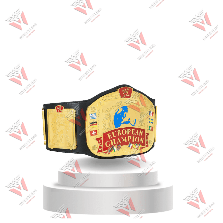 European Championship Heavyweight Replica Title Belt