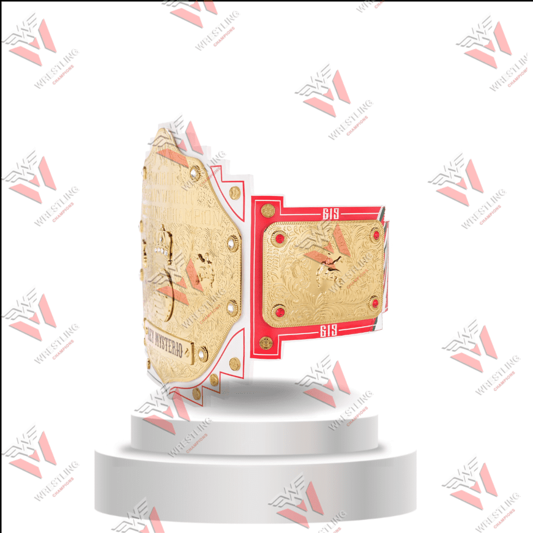 Rey Mysterio Anniversary Signature Series Championship Replica Title Belt