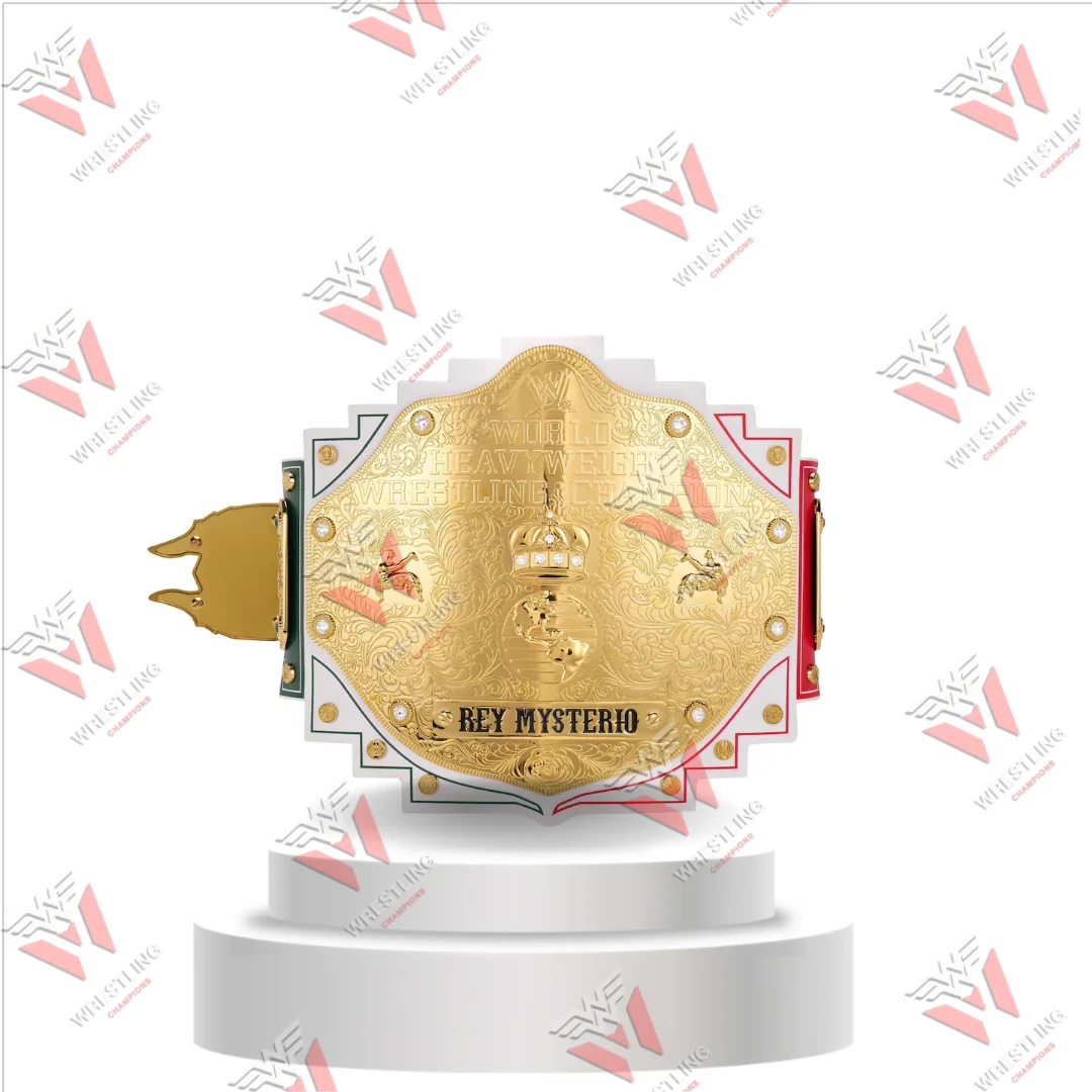 Rey Mysterio Anniversary Signature Series CNC 4MM & 6MM Championship Replica Title Belt
