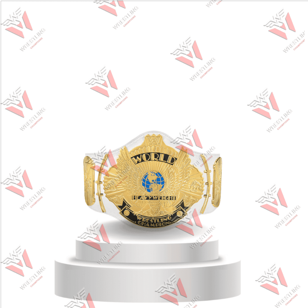 White Winged Eagle Heavyweight Championship Wrestling Replica Title Belt