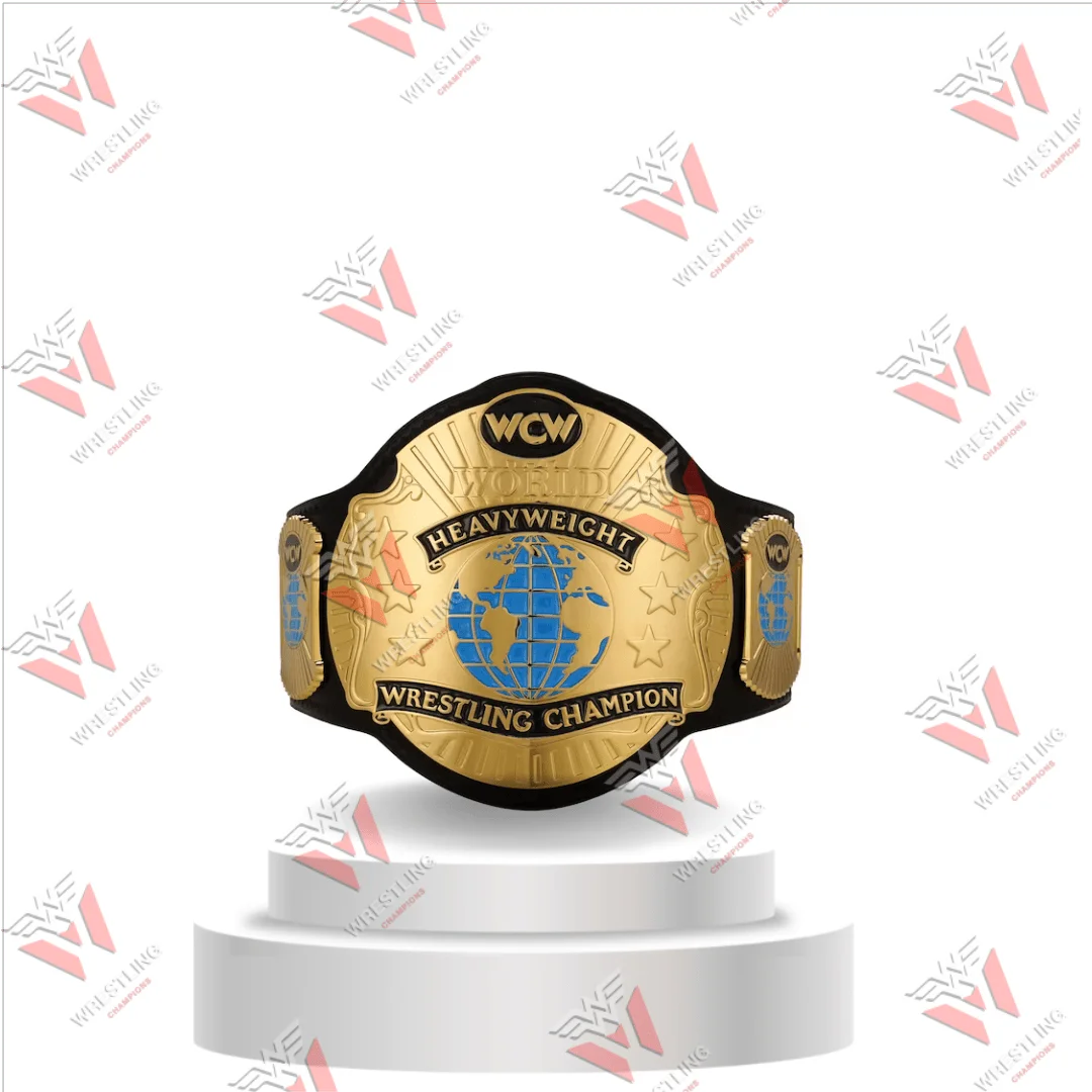 WCW World Heavyweight CNC 4MM & 6MM Championship Wrestling Replica Title Belt