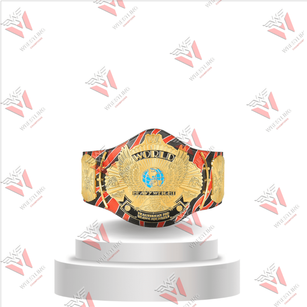 Winged Eagle Shawn Michaels Championship Wrestling Replica Title Belt