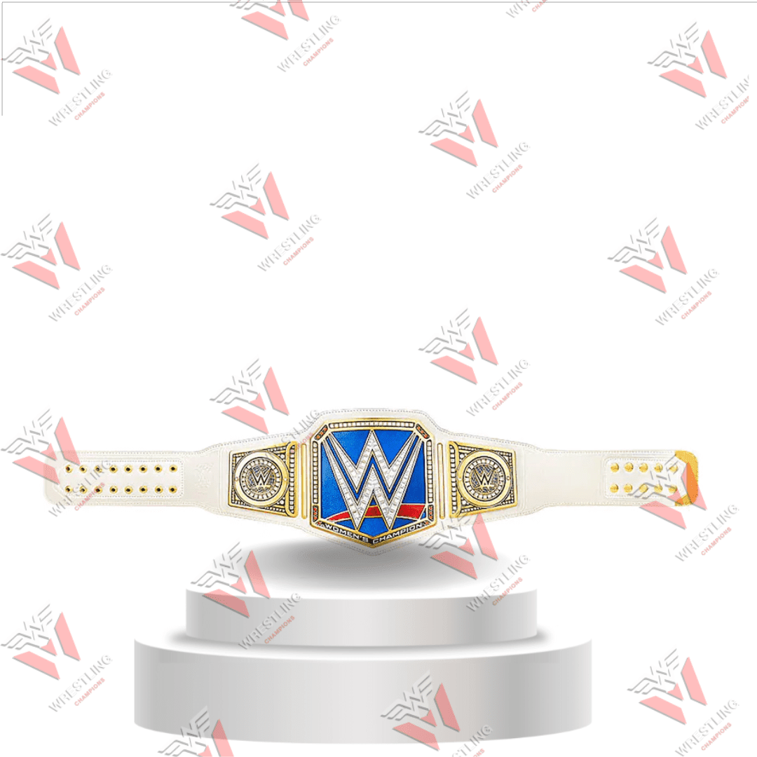 WWE Smackdown Women’s Heavyweight CNC 4MM & 6MM Championship Wrestling Replica Title Belt