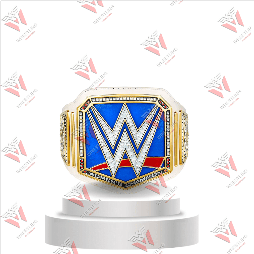 WWE Smackdown Women’s Heavyweight CNC 4MM & 6MM Championship Wrestling Replica Title Belt