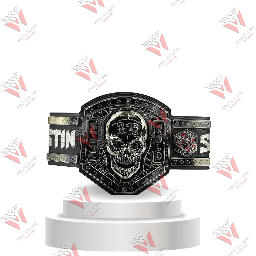 Stone Cold Steve Austin Legacy Heavyweight CNC 4MM & 6MM Championship Wrestling Replica Title Belt