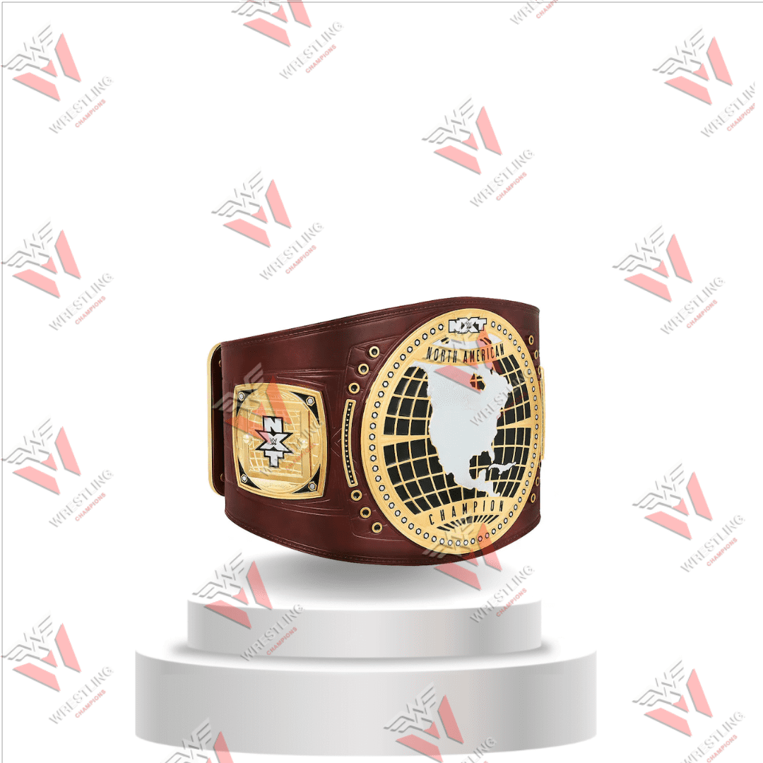 NXT North American Championship Wrestling CNC 4MM & 6MM Replica Title Belt