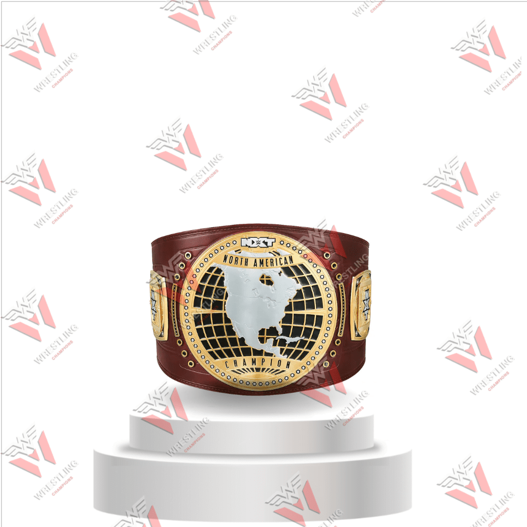 NXT North American Championship Wrestling CNC 4MM & 6MM Replica Title Belt
