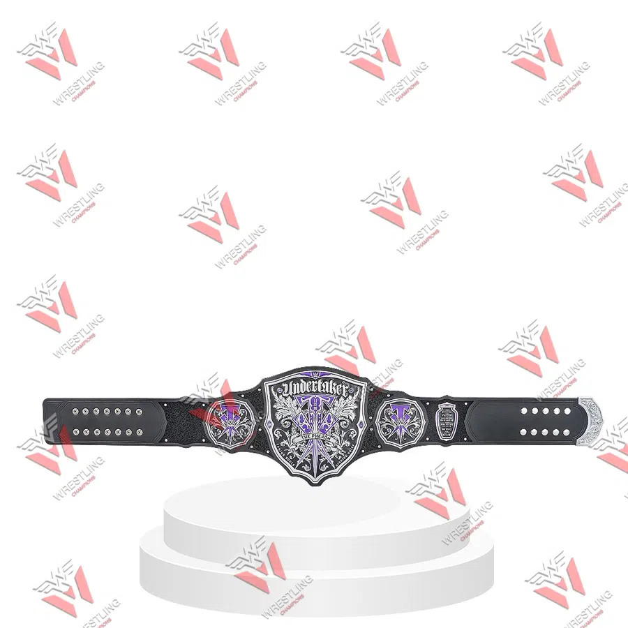 Undertaker Legacy the Phenom CNC 4mm & 6mm Championship Wrestling Title Belt