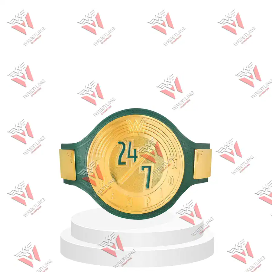 24/7 Heavyweight Championship Wrestling Title Belt