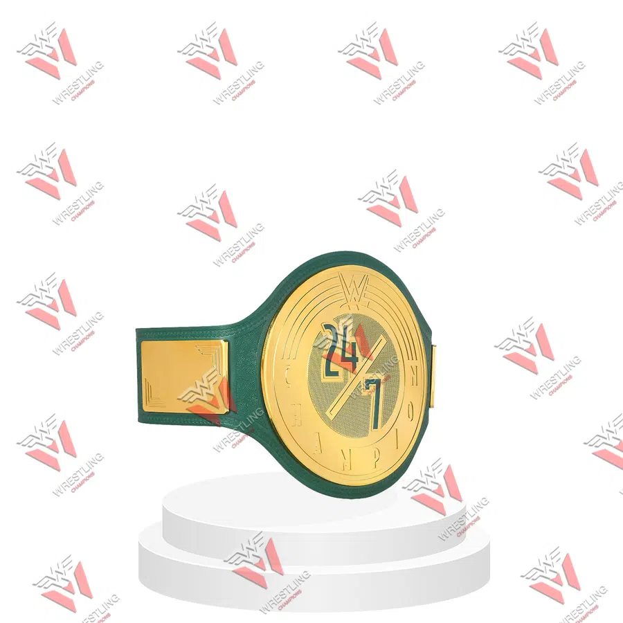 24/7 Heavyweight Championship Wrestling Title Belt