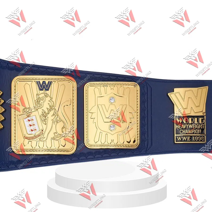 WWF Big Eagle Attitude Era CNC 4MM & 6MM Wrestling Championship Title Belt