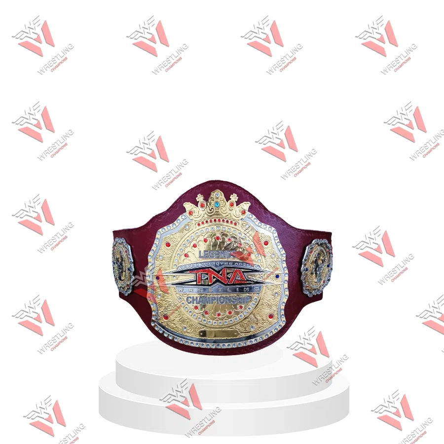 TNA Legend Championship CNC 4MM & 6MM Wrestling Replica Title Belt
