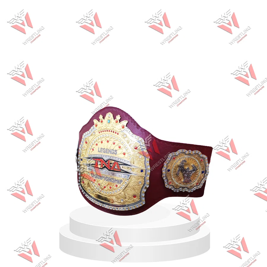 TNA Legend Championship CNC 4MM & 6MM Wrestling Replica Title Belt