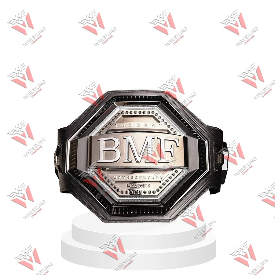 BMF Wrestling Championship Title Belt