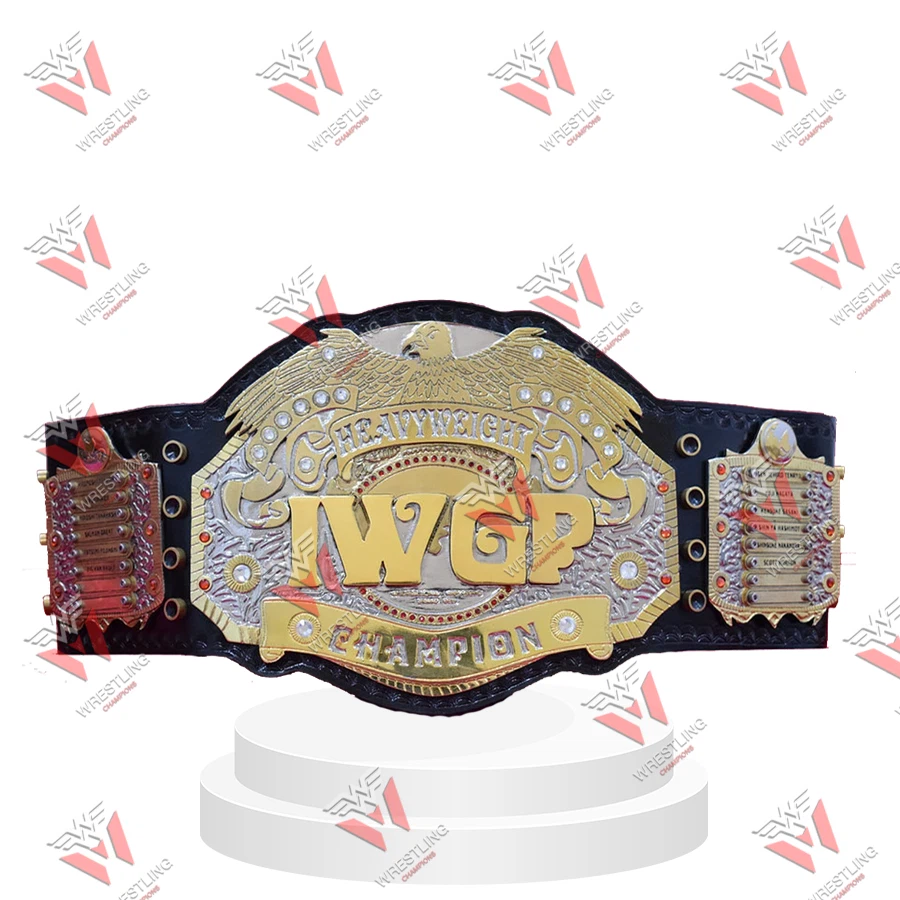 IWGP V3 Heavyweight Championship Wrestling Title Belt