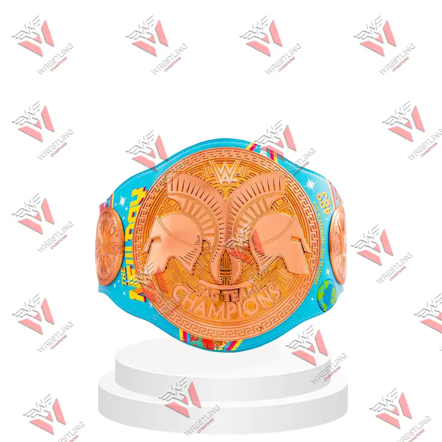 New Day Tag Team Championship Wrestling Title Belt