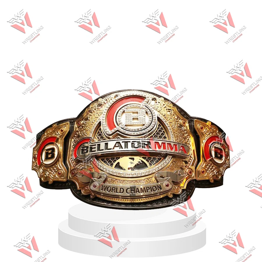 MMA Bellator World Championship Wrestling Belt Title