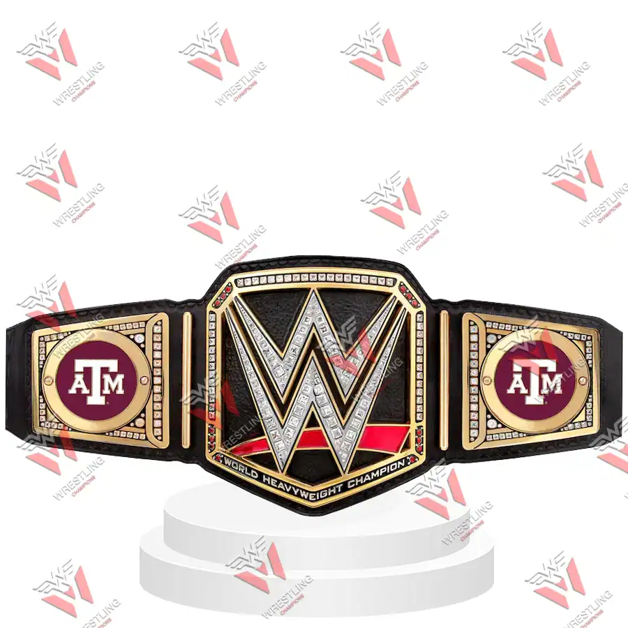 Texas A&M Aggies Heavyweight Championship Wrestling Replica Title Belt