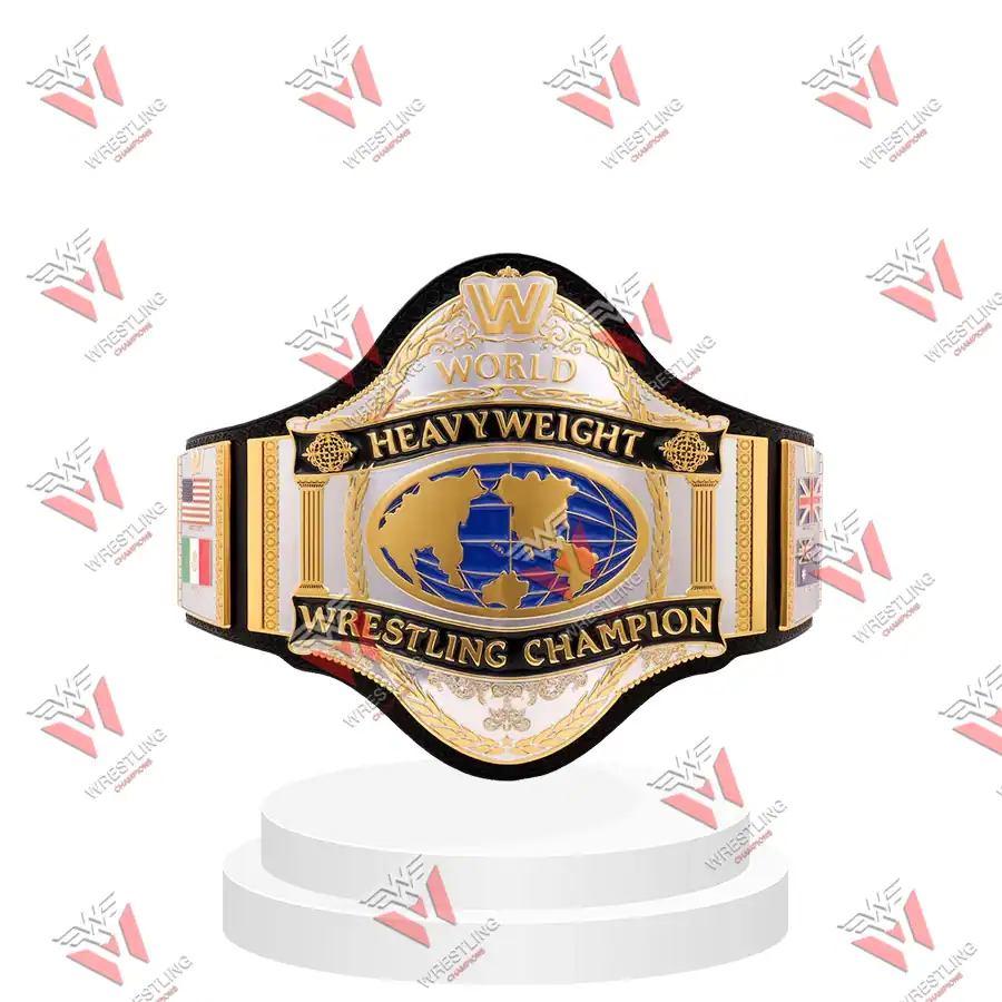 WWE Championship 1986 Retro Replica Wrestling CNC 4MM & 6MM Title Belt