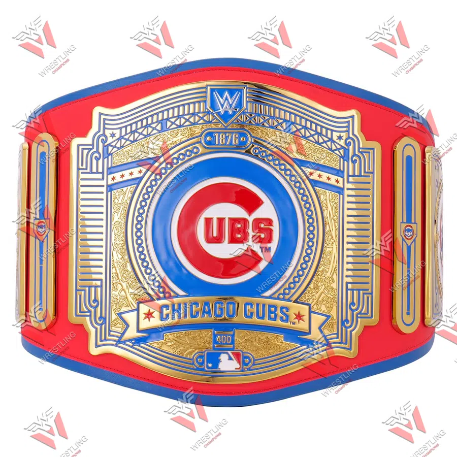 Chicago Cubs WWE Legacy Replica Wrestling Title Belt