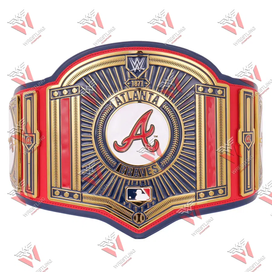Atlanta Braves WWE Legacy Replica Wrestling Title Belt