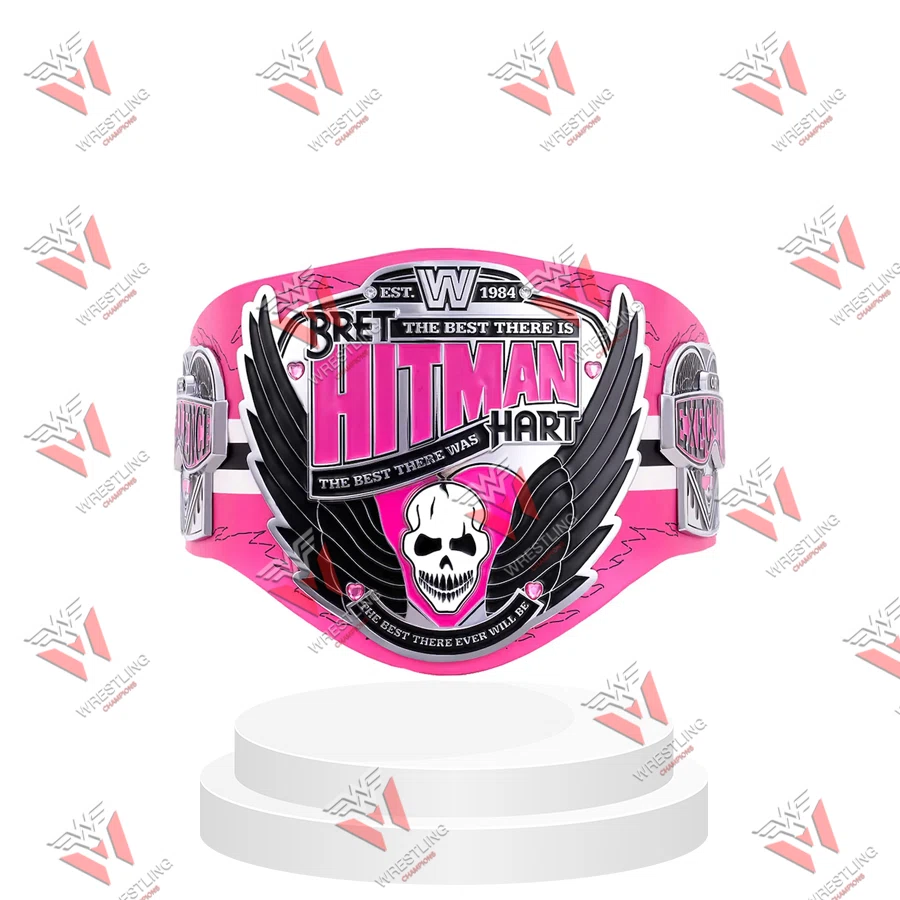 Bret Hart Legacy Wrestling Championship Replica Title Belt