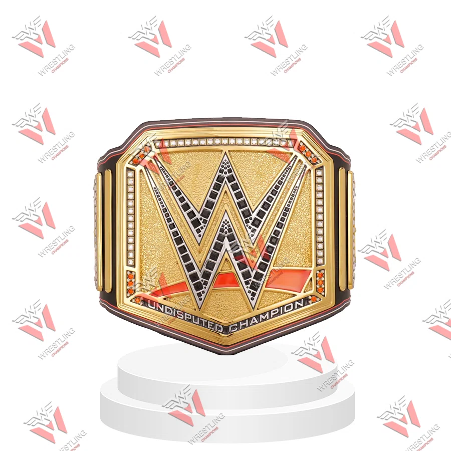 Summer Slam Undisputed Heavyweight Wrestling Championship Title Belt