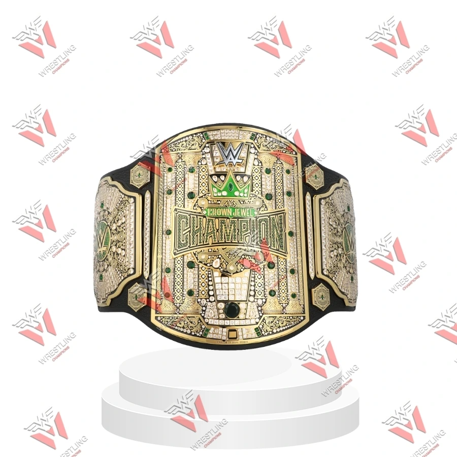 Crown Jewel Men’s Wrestling Championship Title Belt