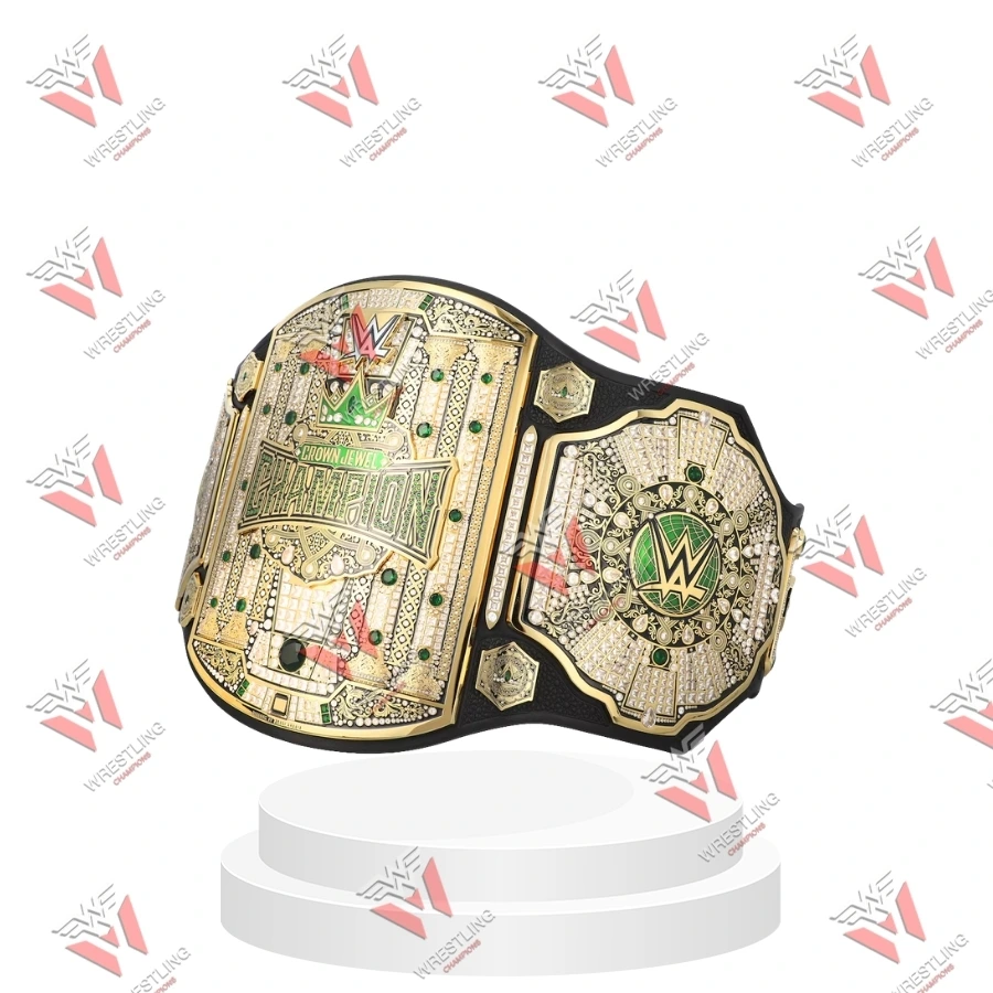 Crown Jewel Men’s Wrestling Championship Title Belt