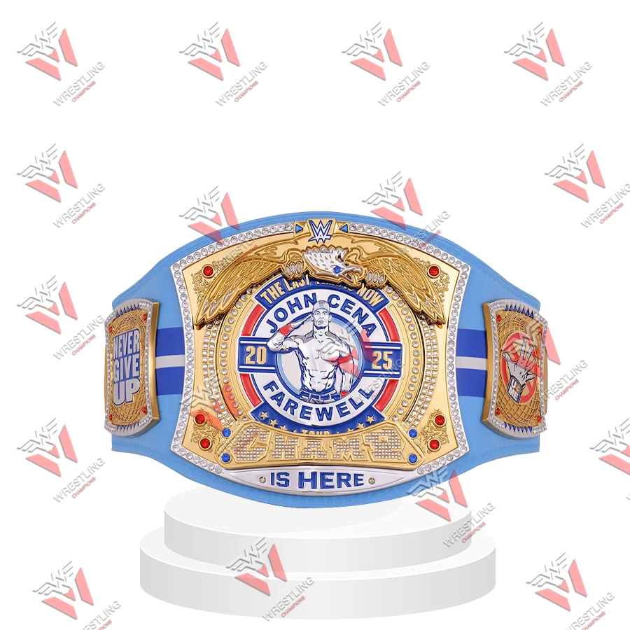 John Cena Farewell 2025 Spinner Wrestling Championship Replica Title Belt – Toronto