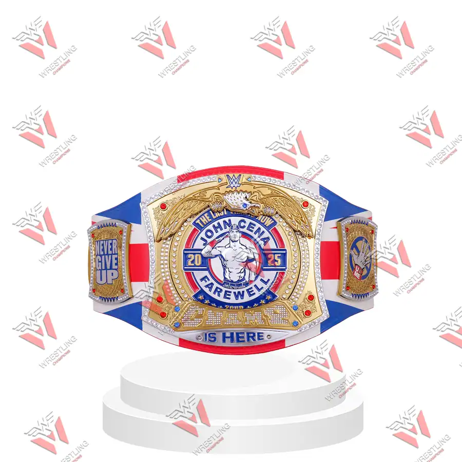 John Cena Farewell Tour 2025 London Spinner Championship Wrestling Title Belt