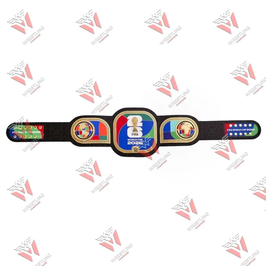 WWE x FIFA World Cup 2026 Legacy Championship Wrestling Title Belt