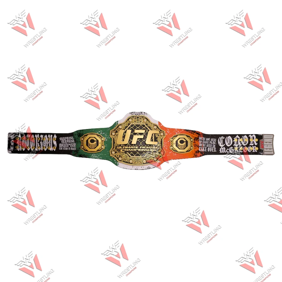 Conor McGregor UFC Classic Signature Wrestling Title Belt