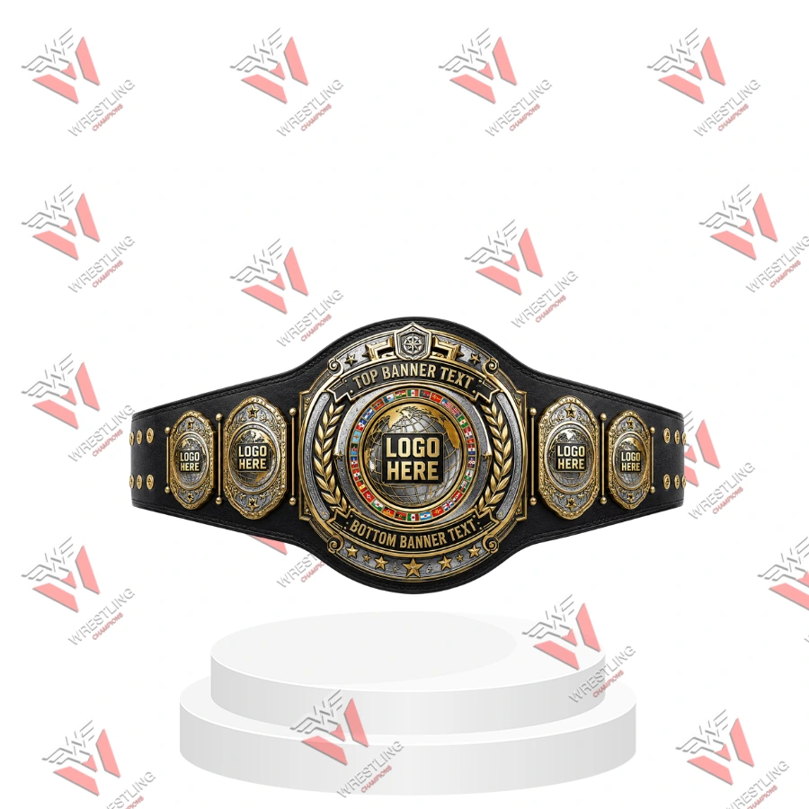 Custom Boxing Championship Wrestling Title Belt