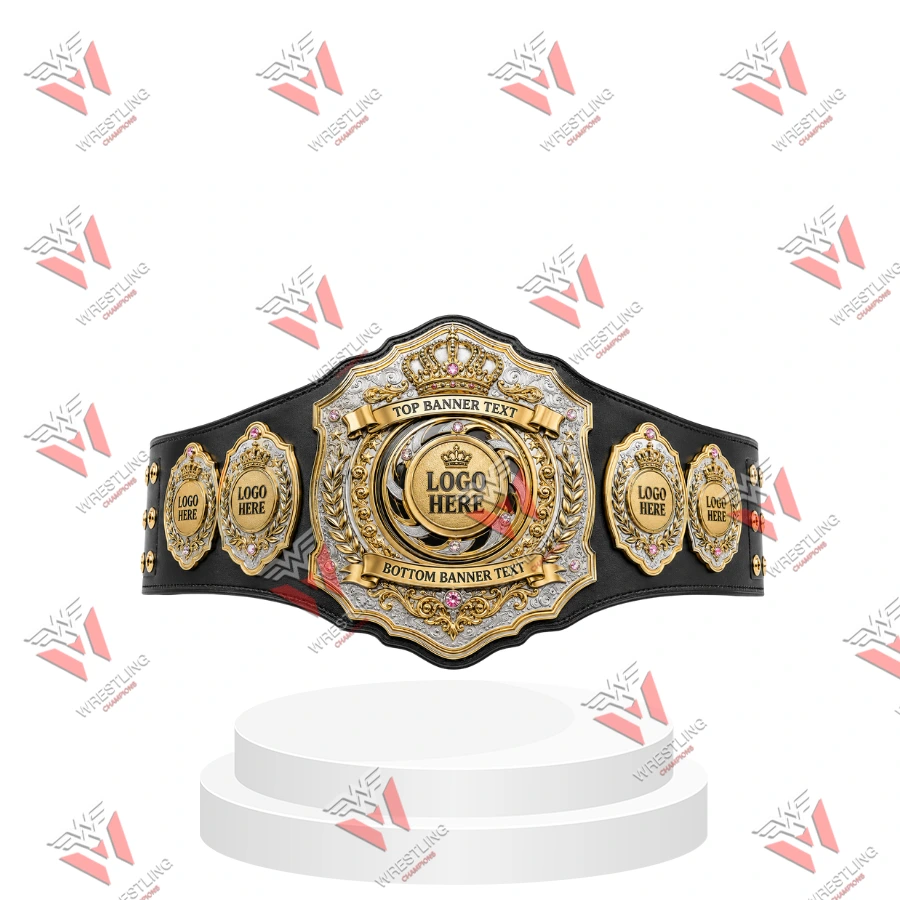 Personalized Wrestling Champion Belt – Custom World Championship Title Replica