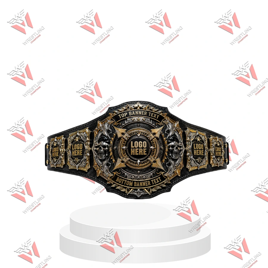Custom Heavyweight Championship Belt – Premium Wrestling Title Replica for Adults