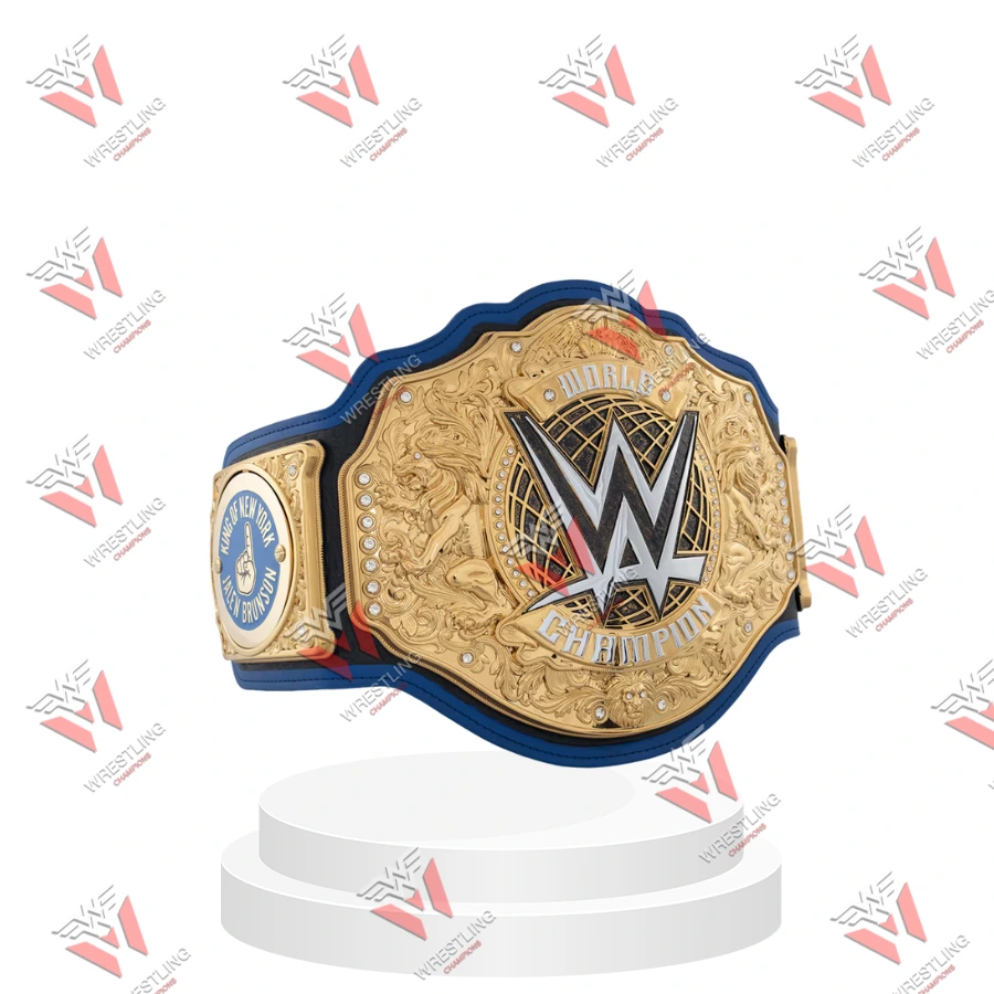Jalen Brunson King of New York World Heavyweight Championship Wrestling Title Belt