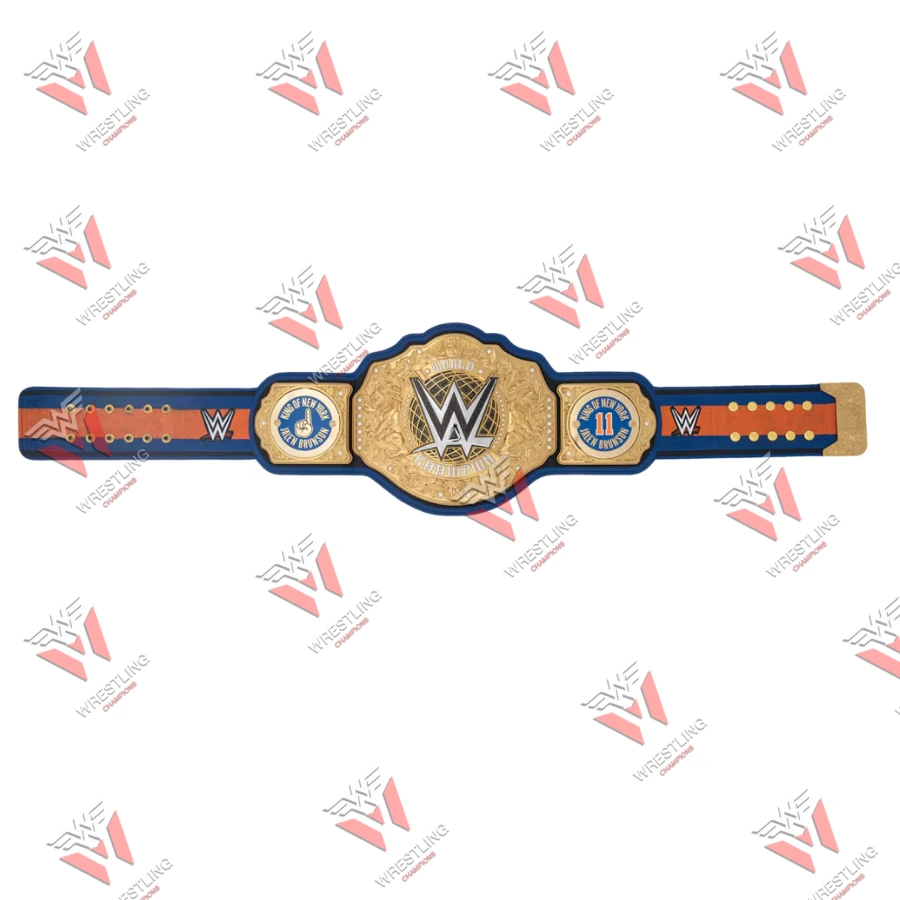 Jalen Brunson King of New York World Heavyweight Championship Wrestling Title Belt